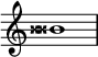  { \omit Score.TimeSignature \relative c'' {
  \tweak Accidental.stencil #ly:text-interface::print \tweak Accidental.text \markup { \concat { \doublesharp \doublesharp}} bisis1
} }