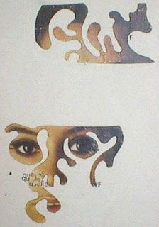 File:'Eyes', Collage on paper, 1965.jpg