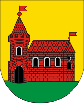 File:Coat of Arms of Hłusk, Belarus.png