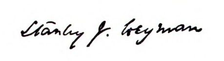 File:Signature of Stanley J. Weyman.jpg