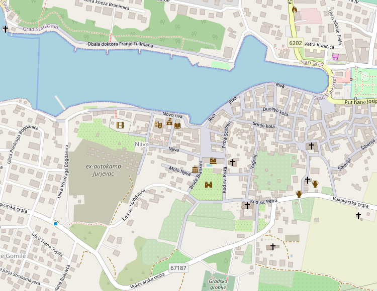 File:Stari Grad, Hvar island, Croatia (center) OpenStreetMap.png