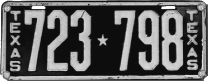 File:Texan license plate (1923–1924).png