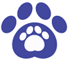 File:Furry blue paw logo.png