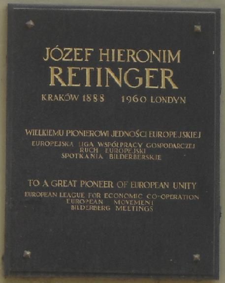 File:Krakow-Jozef Retinger plaque.jpg