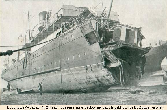 File:Ferry "Sussex" torpedoed 1916.jpg