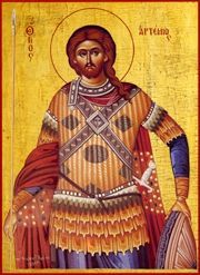 Great-martyr Artemius of Antioch.