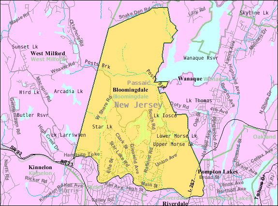 File:Census Bureau map of Bloomingdale, New Jersey.png