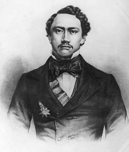 File:Kamehameha IV, lithograph by Grozelier (cropped).jpg