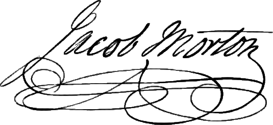 File:Signature of Jacob Morton (1761–1836).png