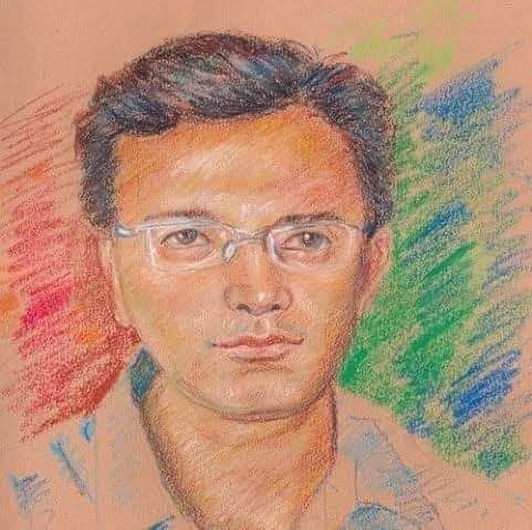 File:Sketch of Asim Ali Akhund.jpg