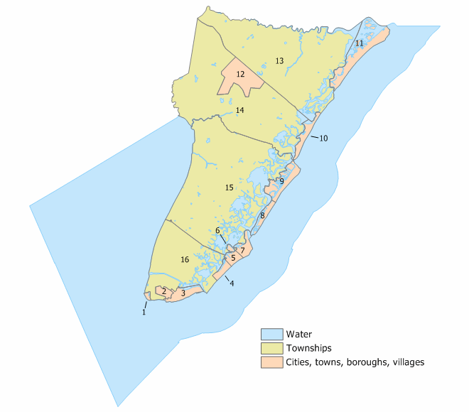 File:Cape May County, New Jersey Municipalities.png