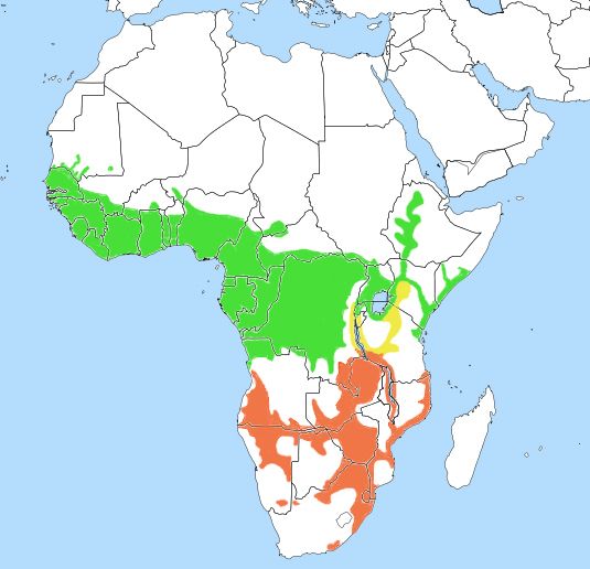 File:Natural Range of Python sebae+natalensis.jpg