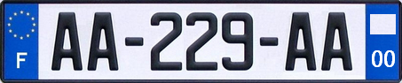 File:AA-229-AA ref License plate of France.png