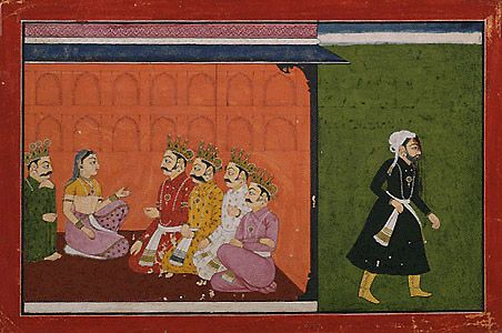 File:Draupadi and Ashvatthaman, Punjab Hills c. 1730.jpg