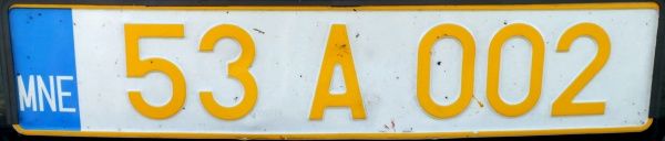 File:Montenegro diplomatic license plate (Norway).jpg