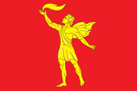 File:Flag of Polysaevo (Kemerovskaya oblast).png