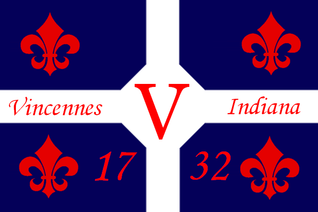 File:Flag of Vincennes, Indiana.png