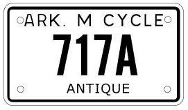 File:Arkansas Antique Motorcycle license plate.jpg