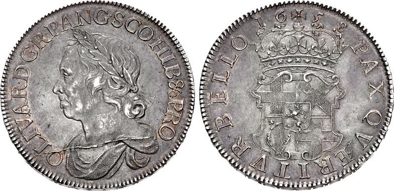 File:England, Commonwealth, Cromwelltaler 1658, CNG.jpg