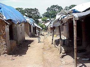 File:Refugee camp in Guinea.jpg