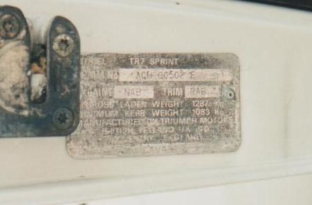 File:TR7 Sprint Chassis Plate.JPG