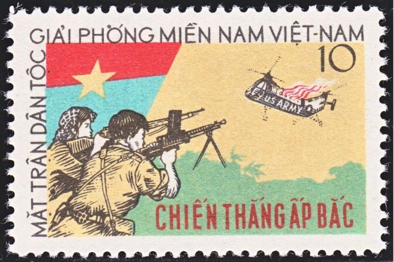 File:Vietnam stamp, Battle of Ấp Bắc.jpg