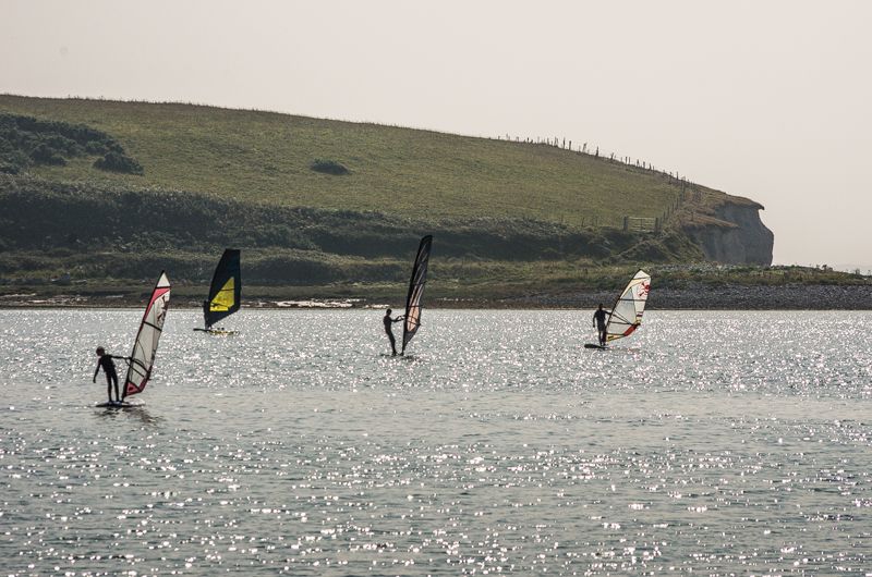 File:Windsurfing, Rusheen Bay (geograph 4313374).jpg