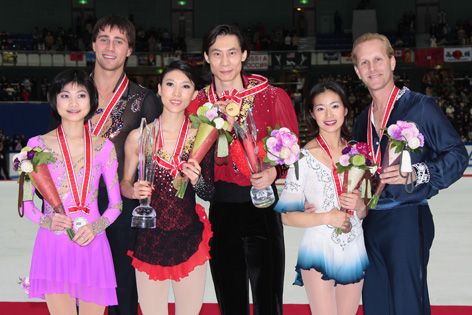 File:NHK Trophy 2009 Pairs Podium.jpg