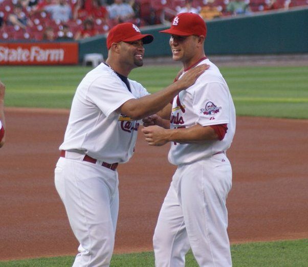 File:Albert Pujols and Matt Holliday 2009.jpg