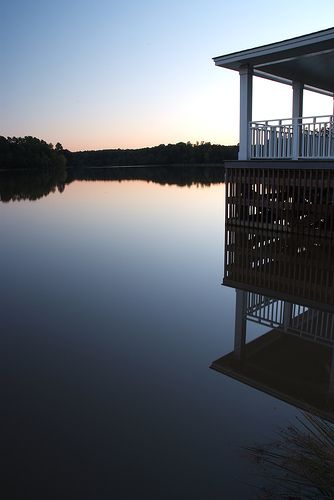 File:Bass Lake at sunset.jpg