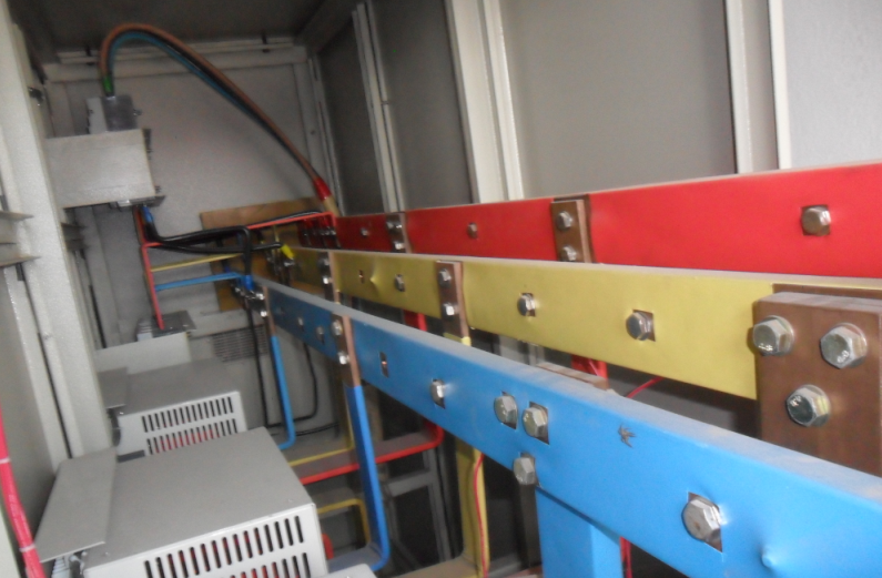 File:Busbar in an LT panel.png