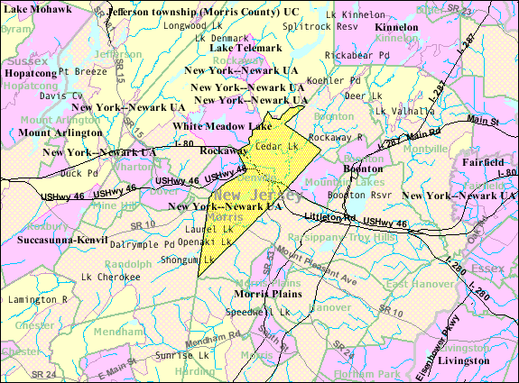 File:Census Bureau map of Denville, New Jersey.png