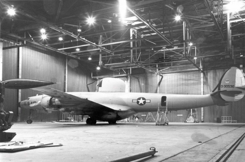 File:Lockheed EC-121D in hangar.jpg