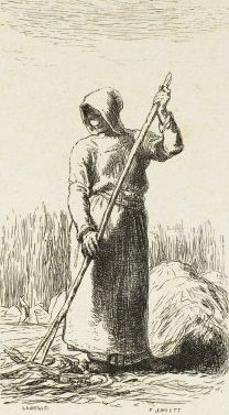 File:Labours of the fields-Woman raking hay (Millet).jpg