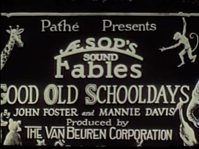 File:Title card of Good Old Schooldays (1930).png