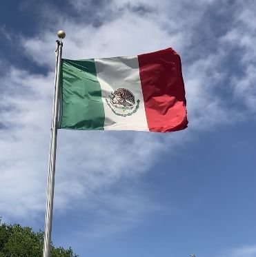 File:Flag of Mexico on pole.jpg