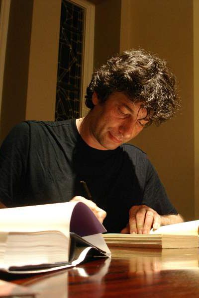 File:Neil Gaiman, signing (cropped).jpg