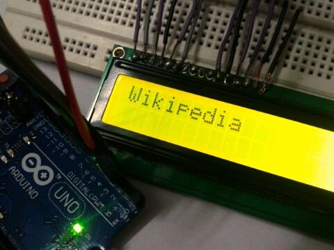 File:Wikipedia Liquid Crystal Display Arduino.jpg