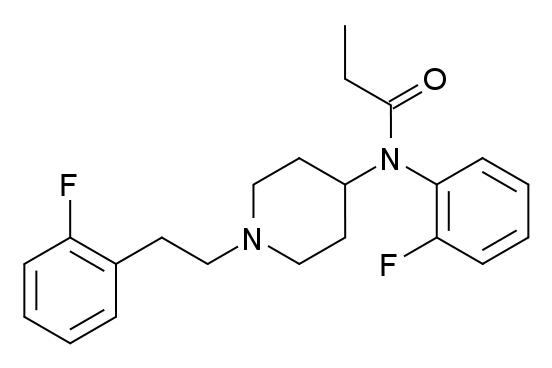 File:2,2'-Difluorofentanyl structure.png