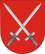 File:Coat of Arms of Jelsk, Belarus.png