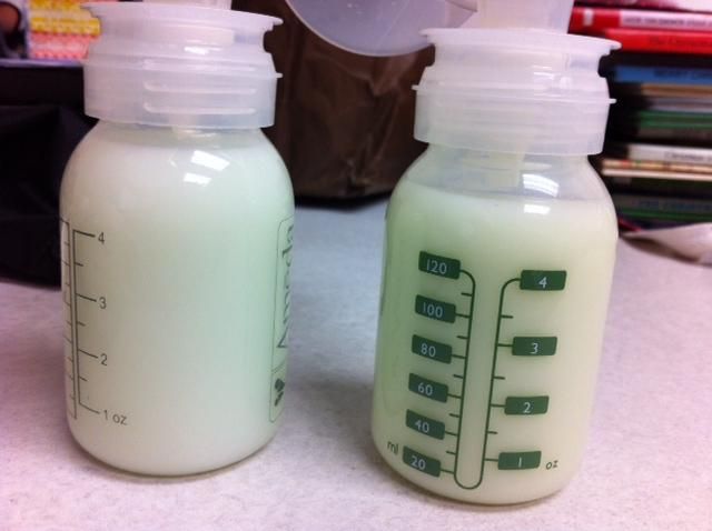 File:Full Bottles of Pumped Breast Milk.jpg