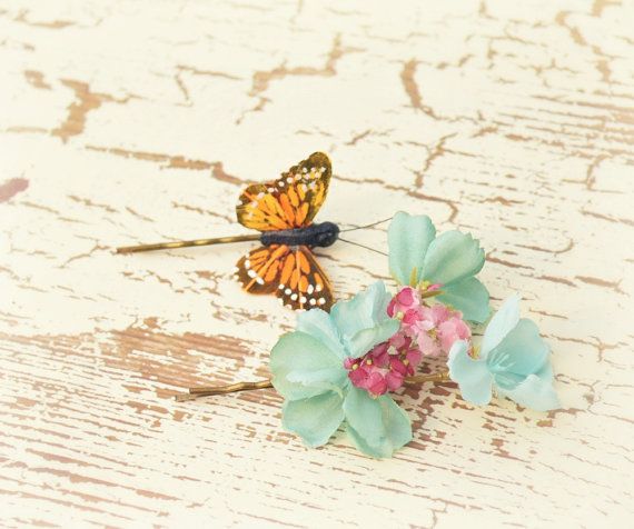 File:Butterfly and floral hair clips.jpg