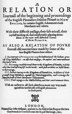 File:Frontispiece Mourt's Relation 1622.jpg