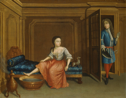 File:Lady dressing for a bath.PNG