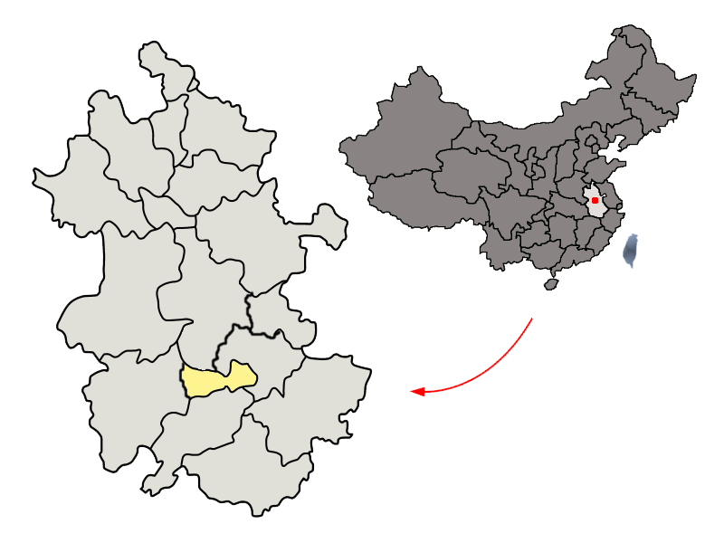 File:Location of Tongling Prefecture within Anhui (China).png