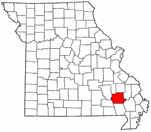 File:Map of Missouri highlighting Wayne County.png