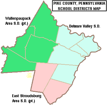 File:Map of Pike County Pennsylvania School Districts.png