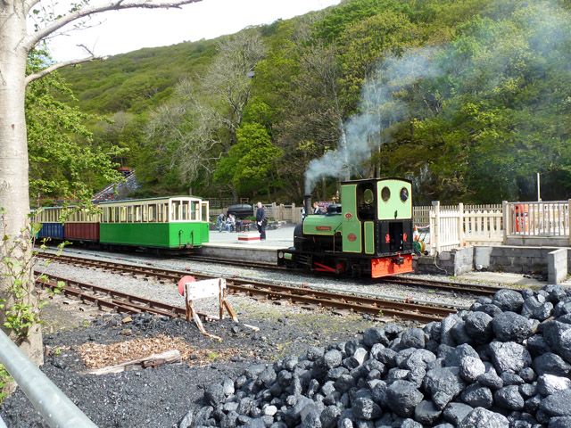 File:'Dolbadarn' at Gilfach Ddu station.jpg