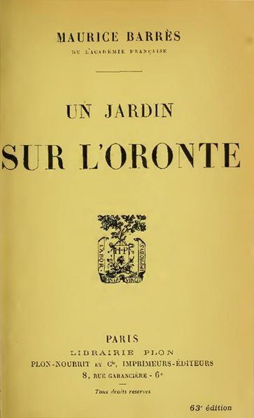 File:Barrès - Un jardin sur l’Oronte, 1922.jpg