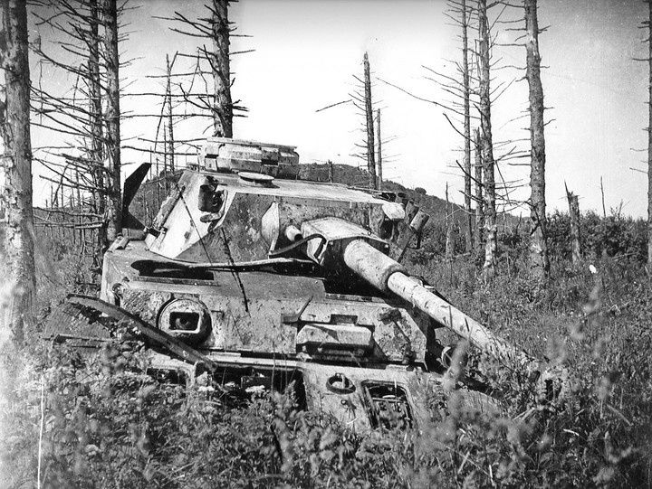 File:Ruined Panzer IV Tannenberg line.jpg